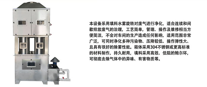 旋流凈化塔產(chǎn)品優(yōu)勢